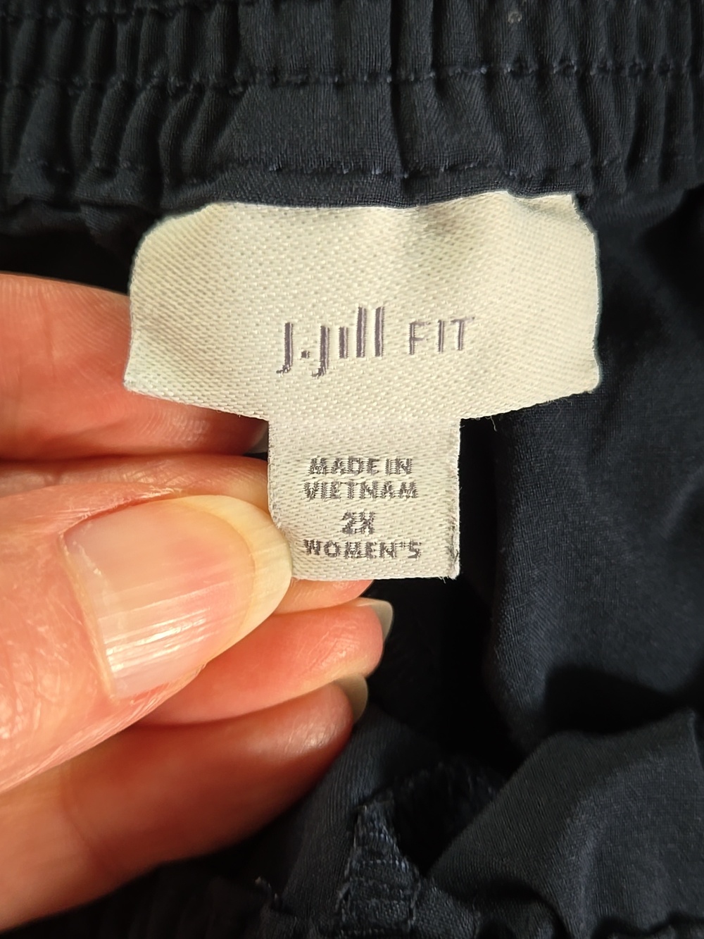 J.Jill Fit Cropped Pants Size 2X Blue - Picture 6 of 10